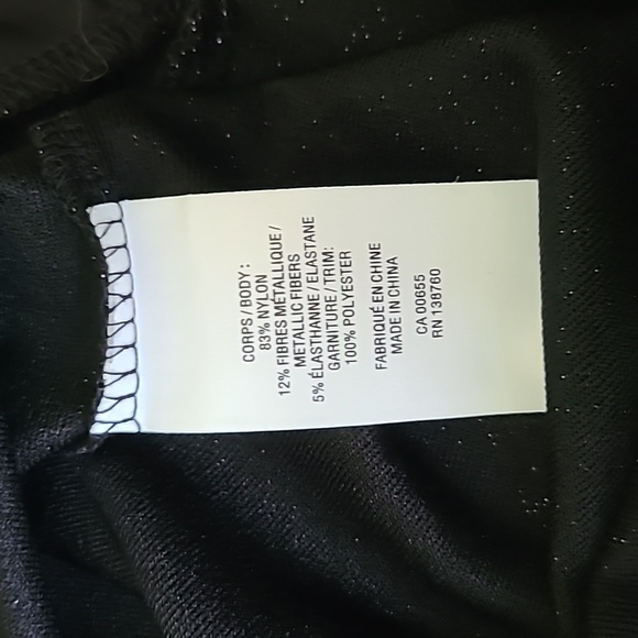 Sparkly black sleeveless top - Picture 5 of 6